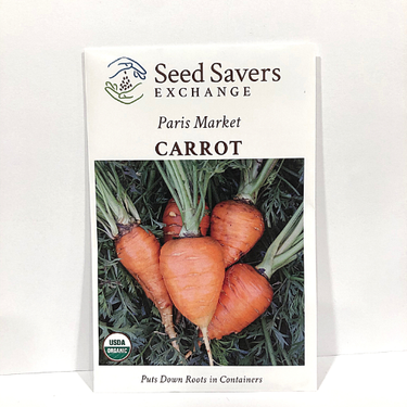 Paris Market Carrot, 1800's Heirloom (Coventional for 2025 only)